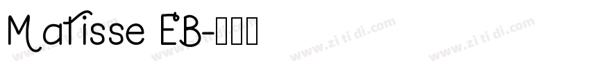 Matisse EB字体转换